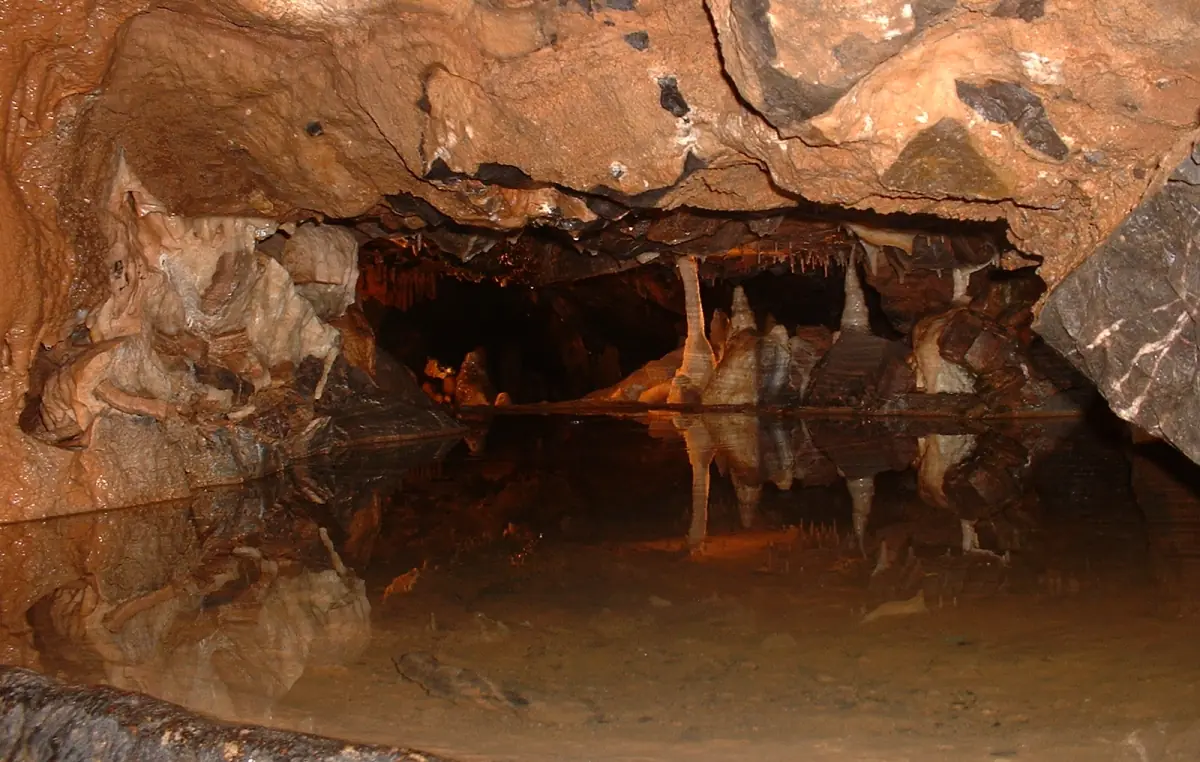 A chamber in Gough's Cave